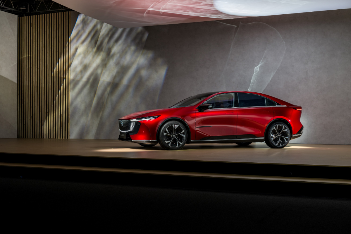 Mazda 6e pure-electric sedan confirmed for New Zealand in 2026