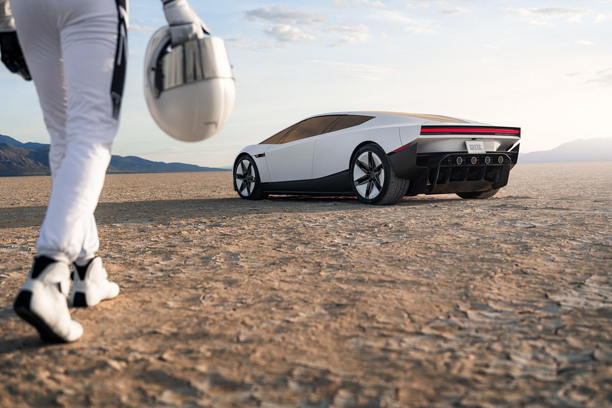 Tesla's roadster revealed and it's not a 'roadster', but it does have rockets after all
