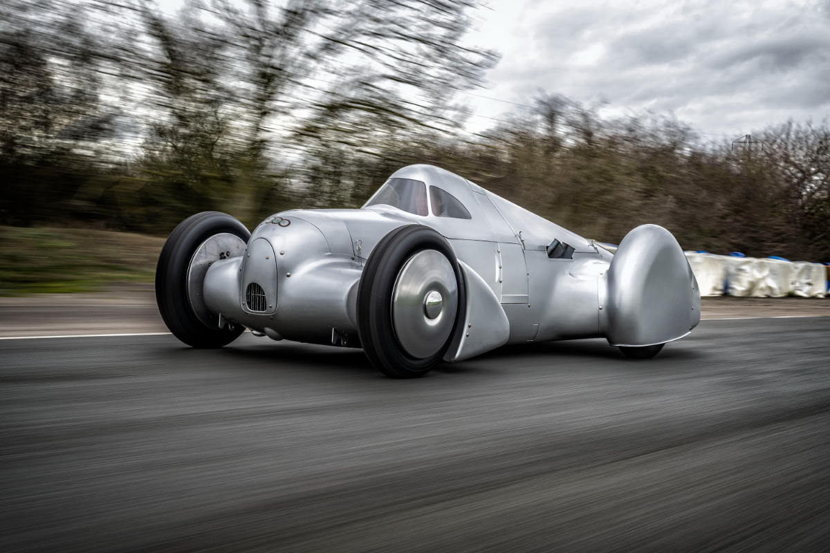 Audi Tradition recreates record-breaking 1934 Auto Union 'Lucca'