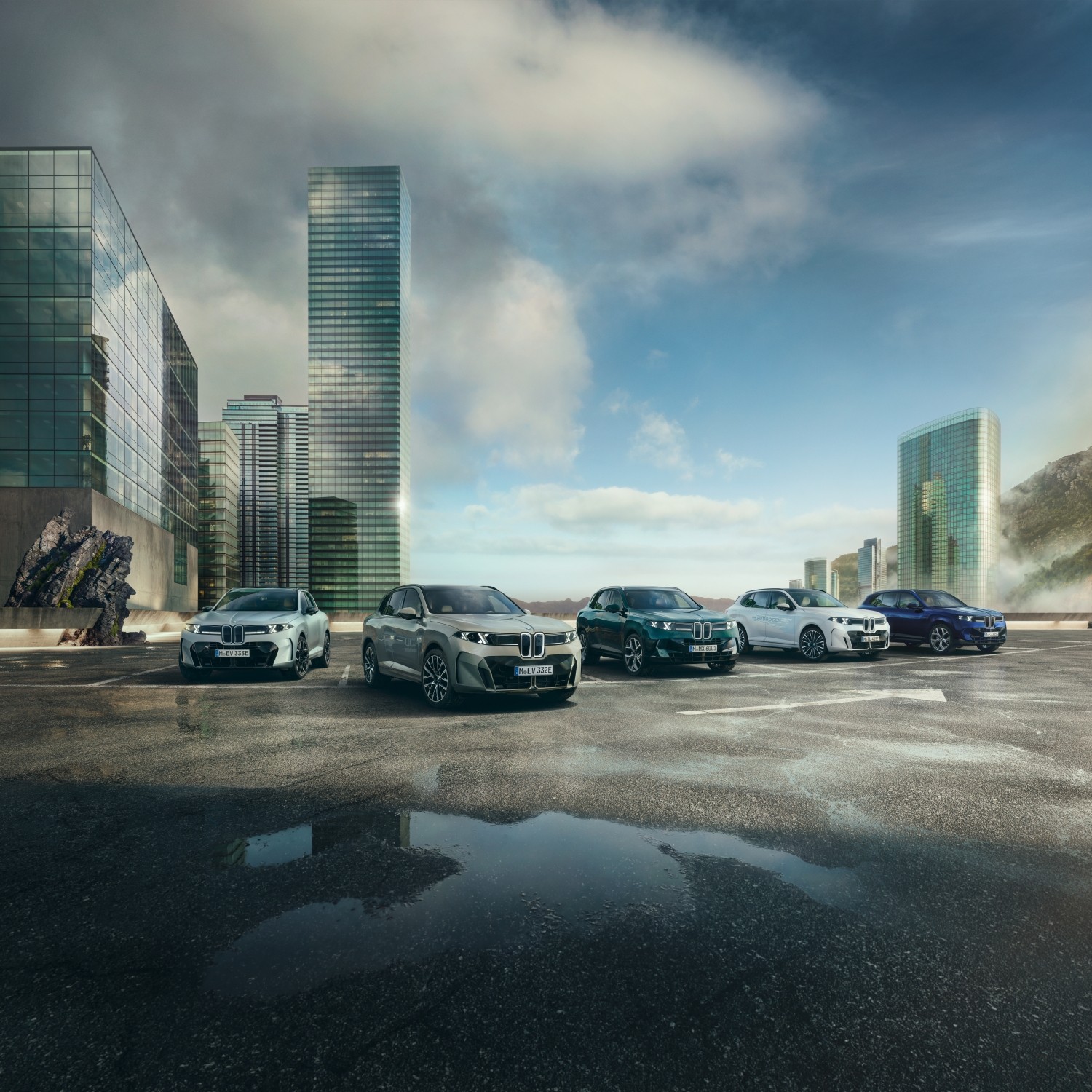 BMW X5 family lineup