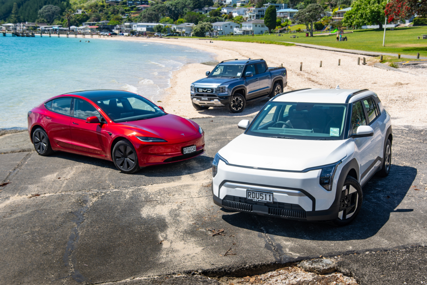 DRIVEN Car Guide AA Insurance 2025 NZ Car of the Year: the top three