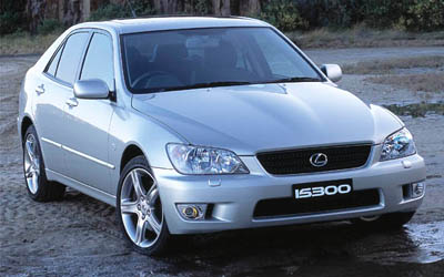 A LEXUS IS 300 vehicle