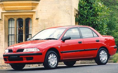 A MITSUBISHI CARISMA vehicle