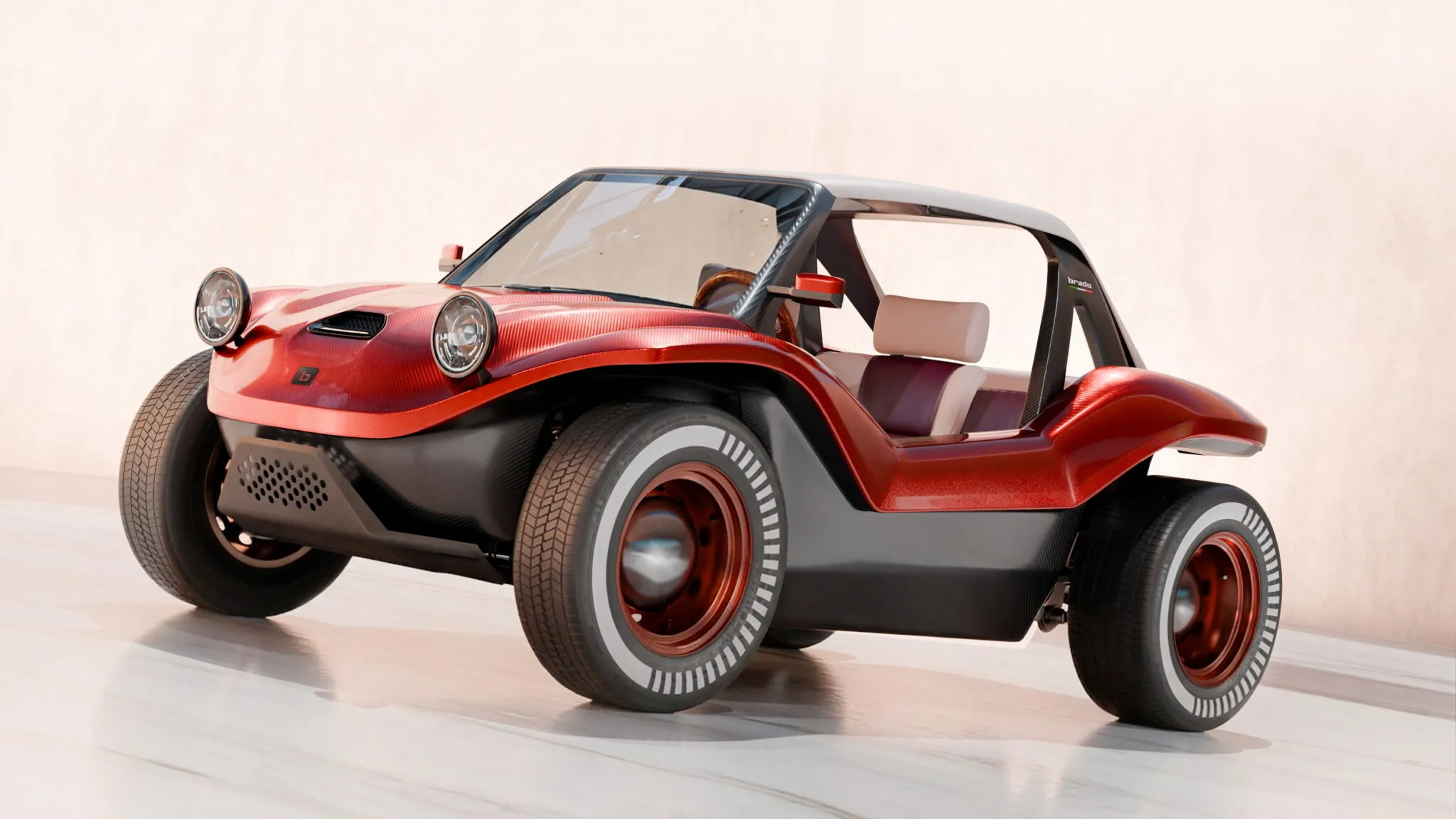 Brado Carbon Buggy mixes carbon tech with old-school VW charm - Driven Car  Guide