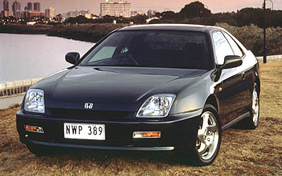 A HONDA PRELUDE vehicle