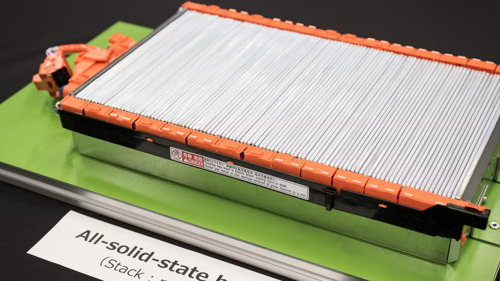 Toyota solid-state battery prototype