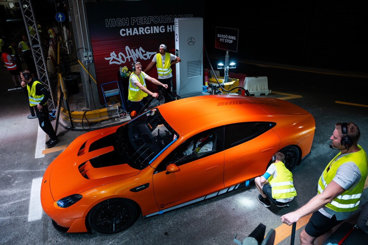 Mercedes Concept AMG GT XX world record