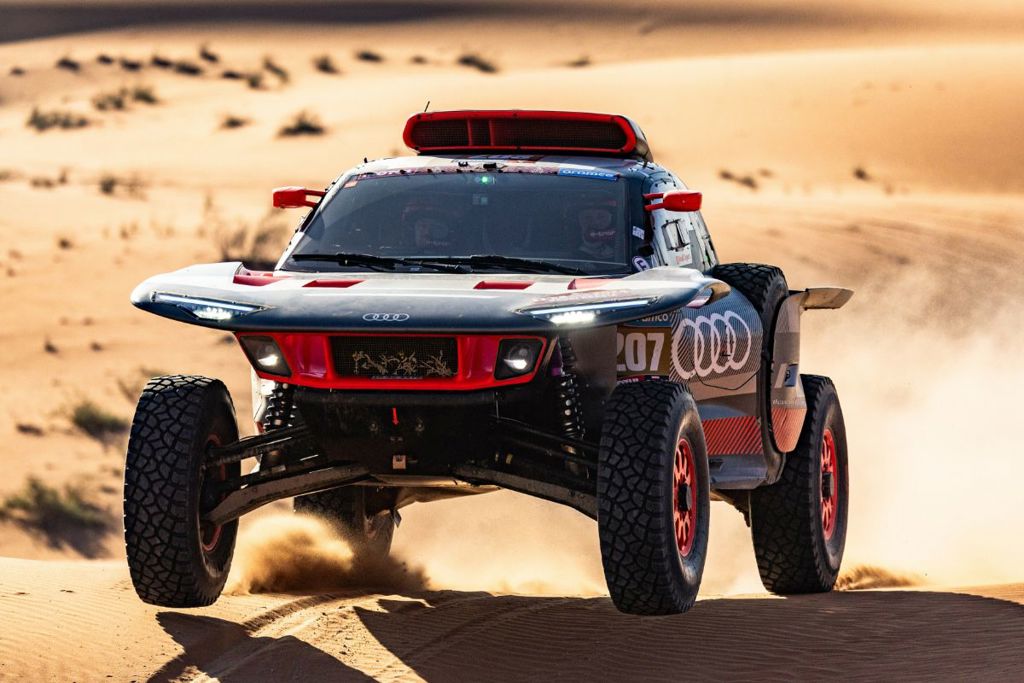 Audi RS Q e-tron Dakar winner.