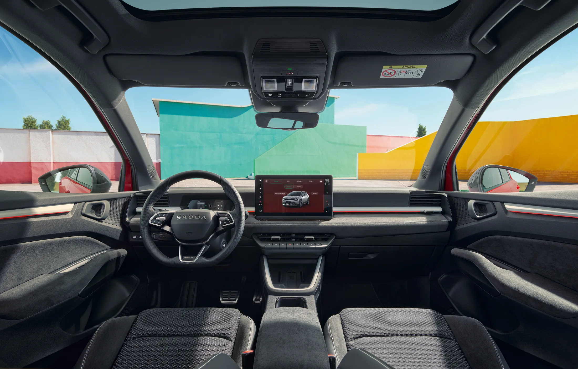 Skoda Epiq Sportline cockpit