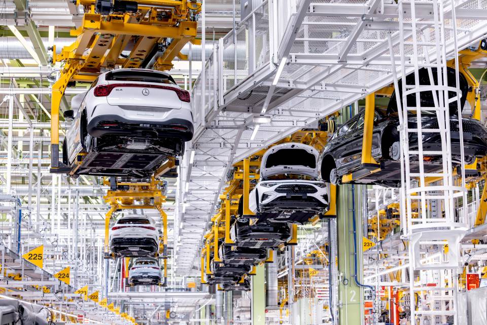 Mercedes Gla Production 12