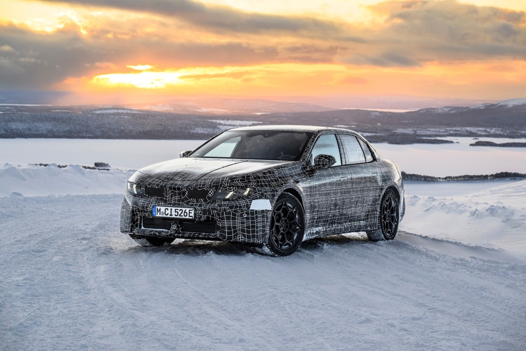 BMW iX3 Winter Testing