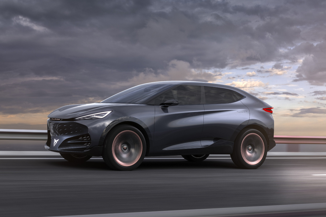 Cupra Tavascan concept car (2019).