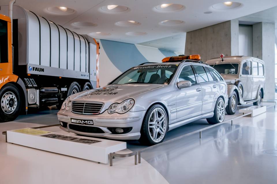Mercedes-AMG's original F1 Medical Car gets museum spotlight