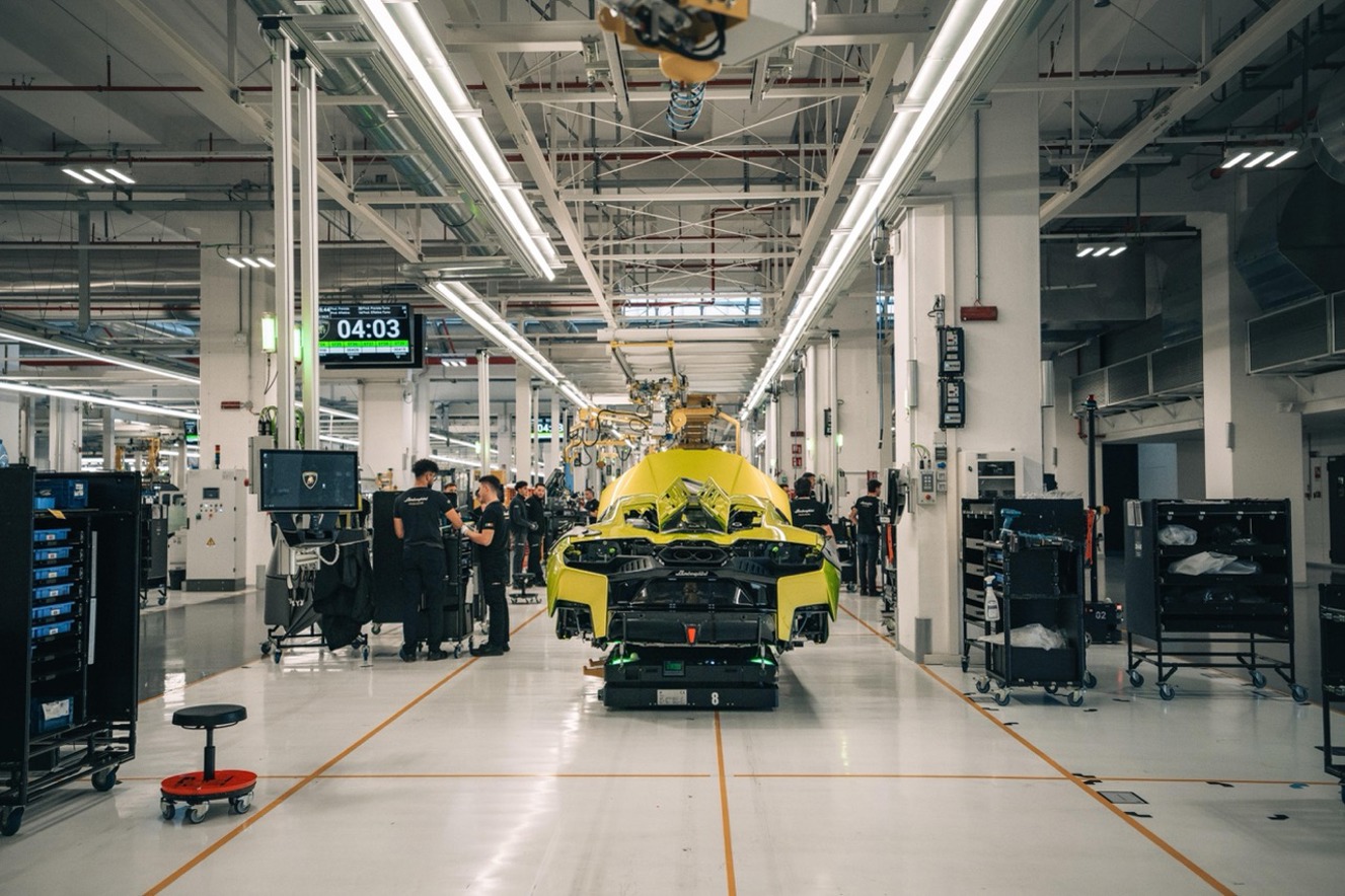 Lamborghini factory