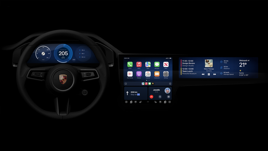 Porsche next-gen Apple CarPlay