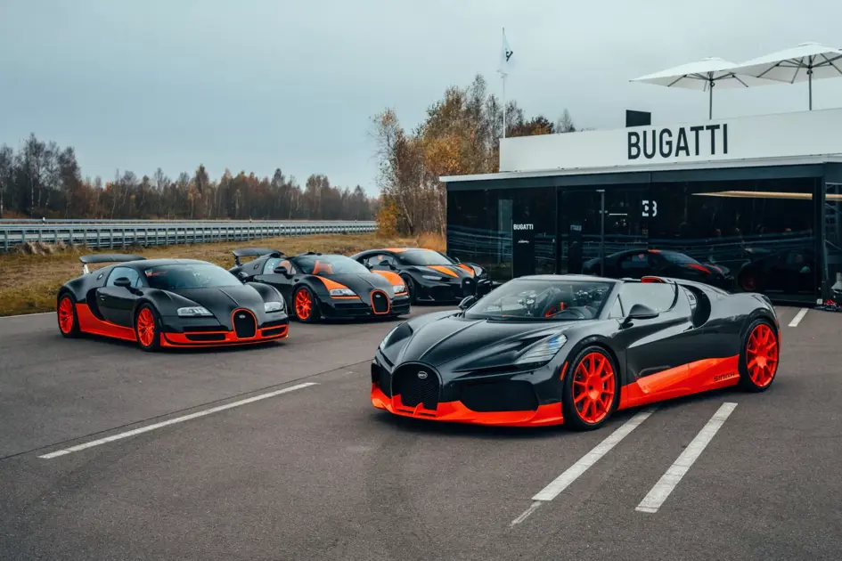 Bugatti W16 Mistral world speed record
