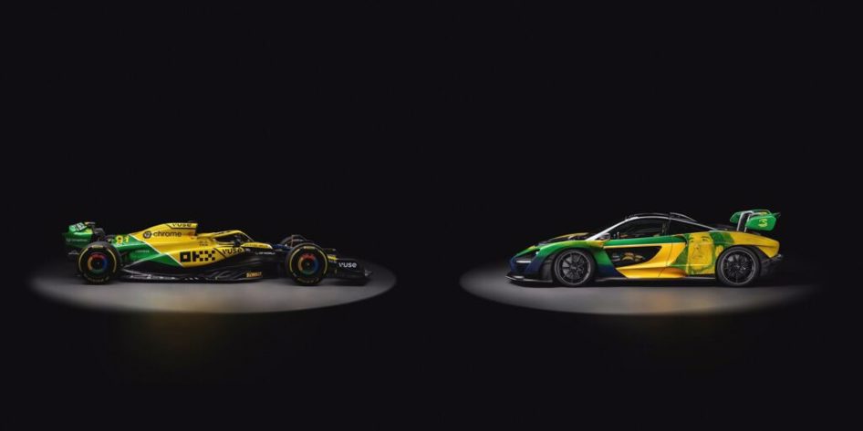 McLaren Ayrton Senna tribute