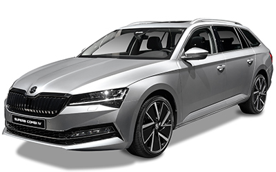 A SKODA SUPERB vehicle