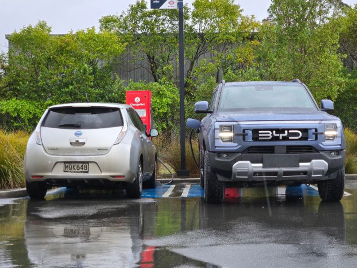 EV chargers.