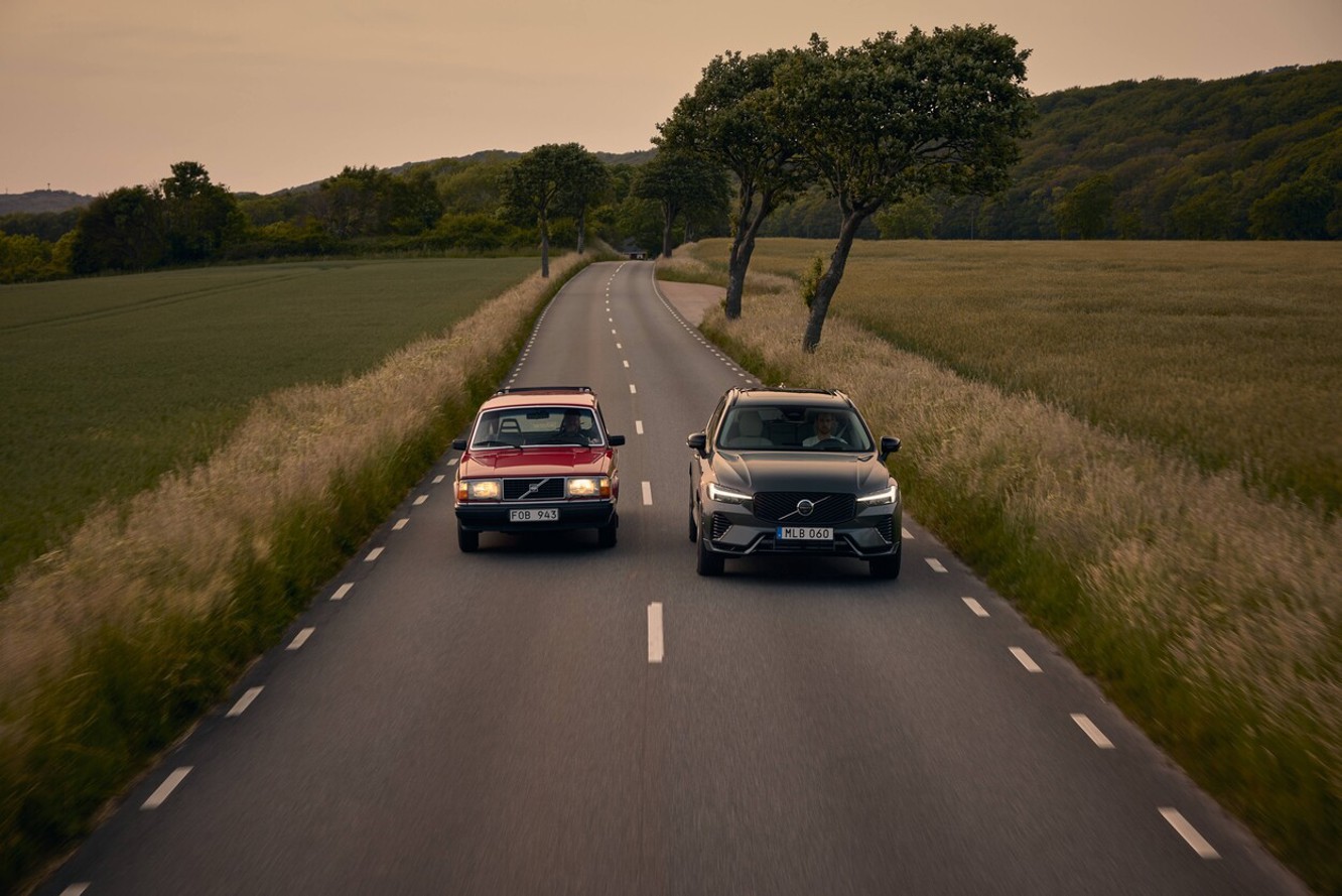 Volvo XC60 with Volvo 240