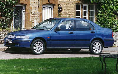 A ROVER 400 SERIES vehicle