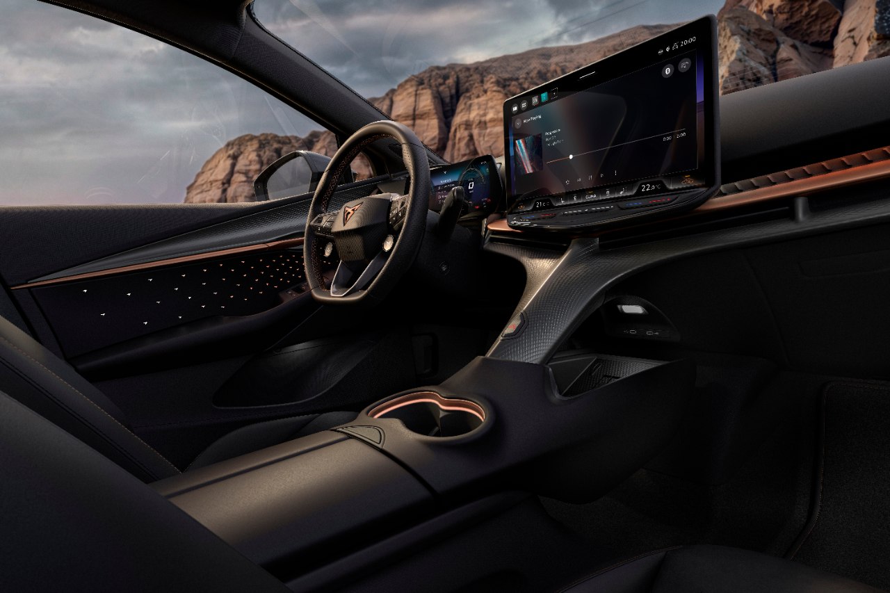 CUPRA gives Tavascan a darker electric edge