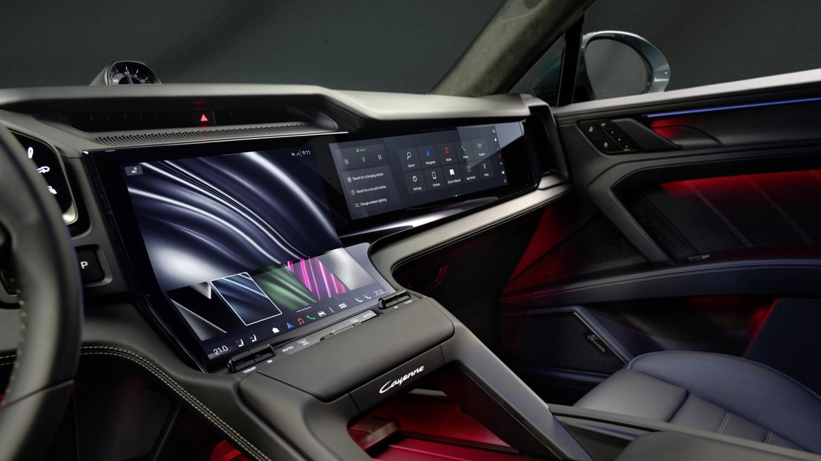 Porsche Cayenne Electric interior