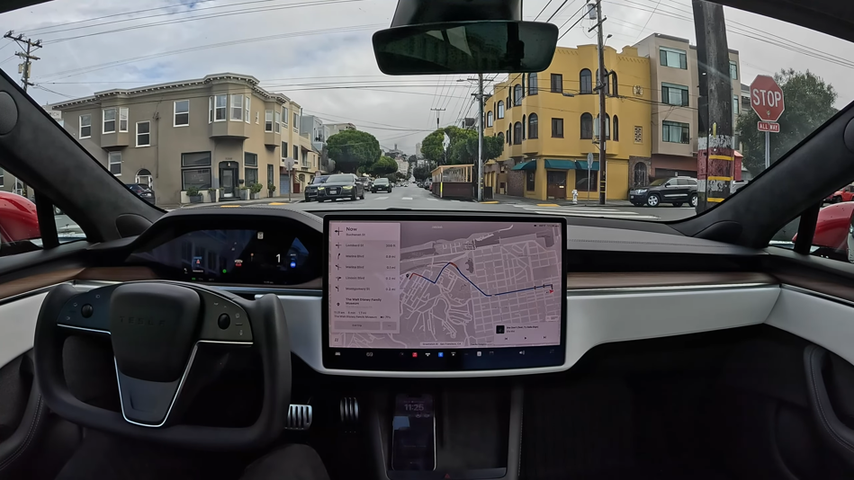 Tesla FSD v12 beta