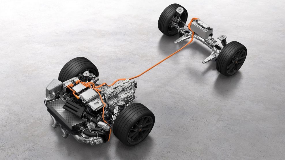 Porsche 911 T-Hybrid.