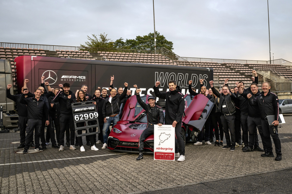 Mercedes-AMG One Nurburgring record 2024