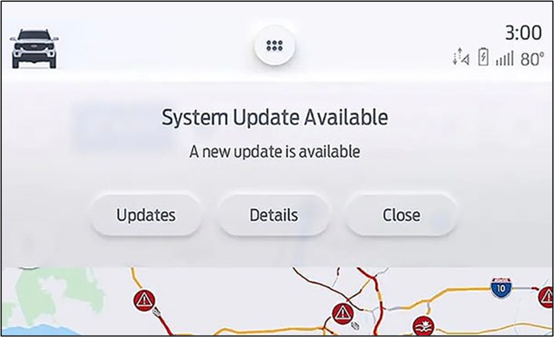 Ford OTA software update