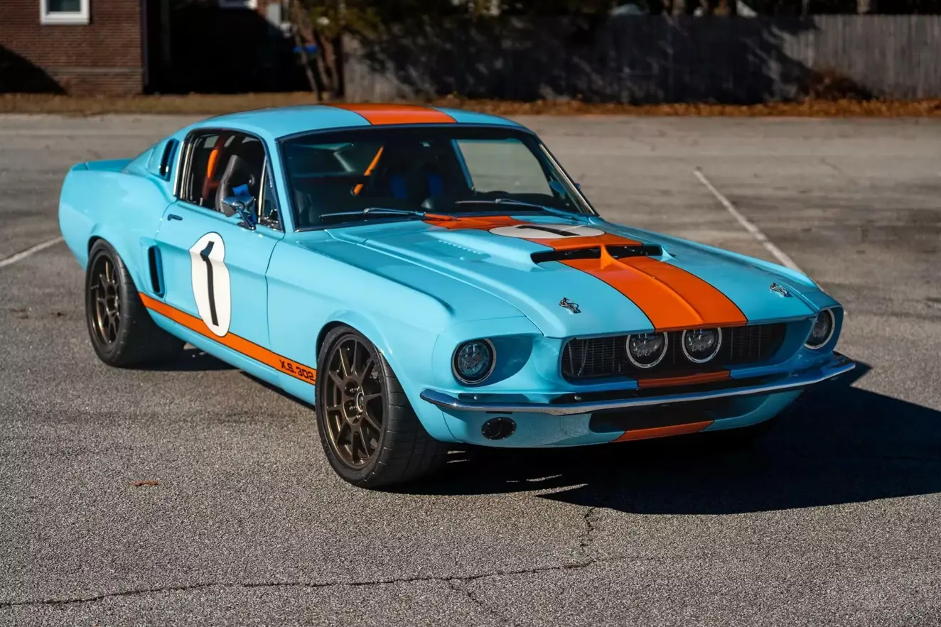 1968 Ford Mustang Gulf Racing