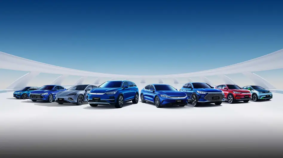 BYD model lineup