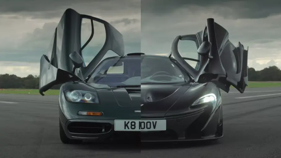 McLaren F1 and P1