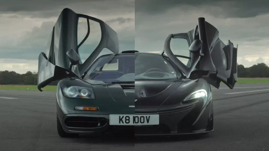 McLaren F1 and P1