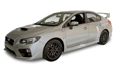 A SUBARU WRX STI vehicle