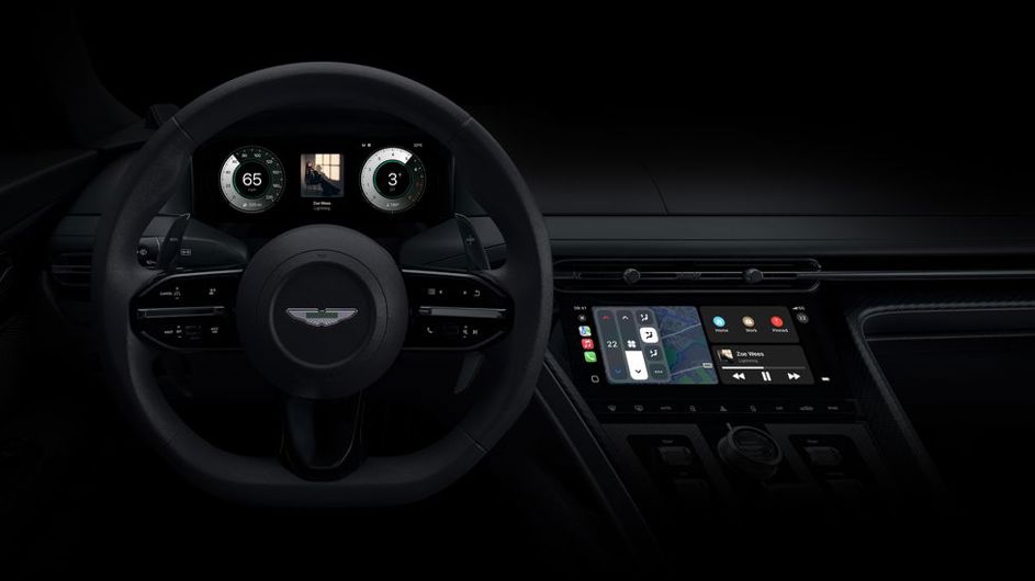 Next-gen Apple CarPlay Aston Martin