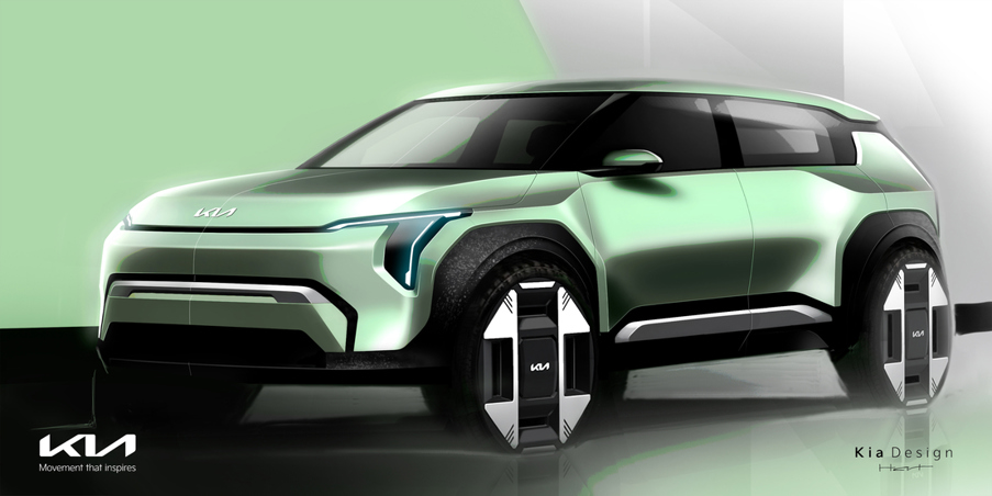 Kia EV3 concept art