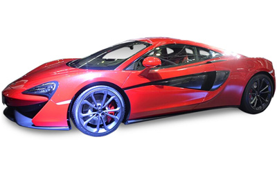 A MCLAREN 540C vehicle