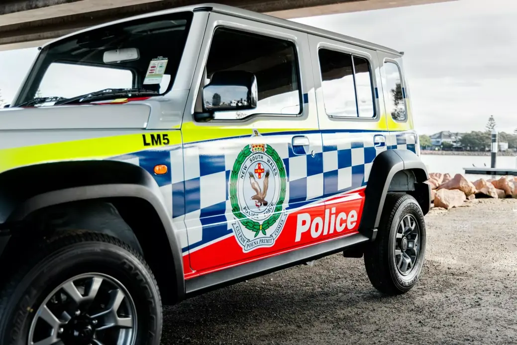 Suzuki Jimny police car New South Wales