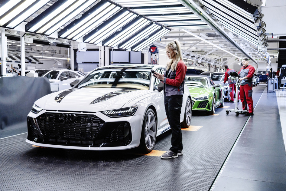 Audi RS 6 Avant GT 4 manufacturing