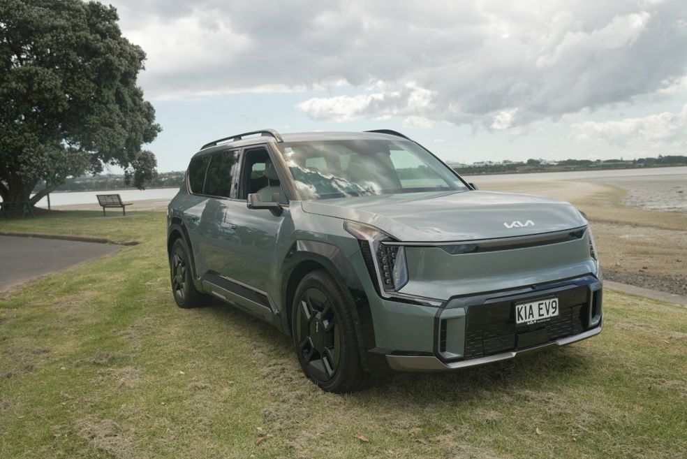 Kia EV9 electric seven-seat SUV.