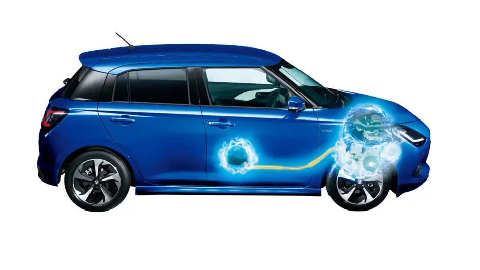 2024 Suzuki Swift hybrid powertrain