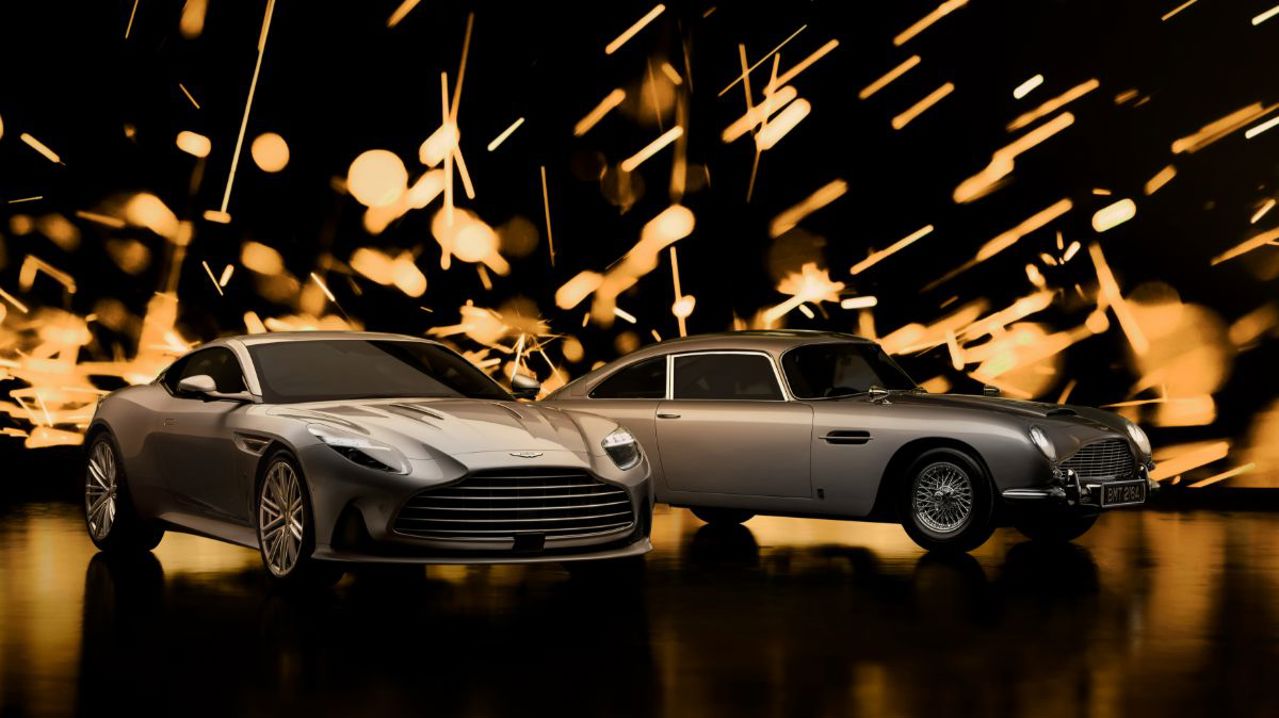 Aston Martin DB12 Goldfinger Edition.