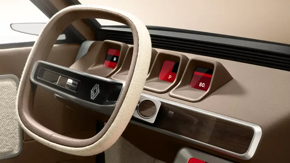 Renault R17 electric restomod