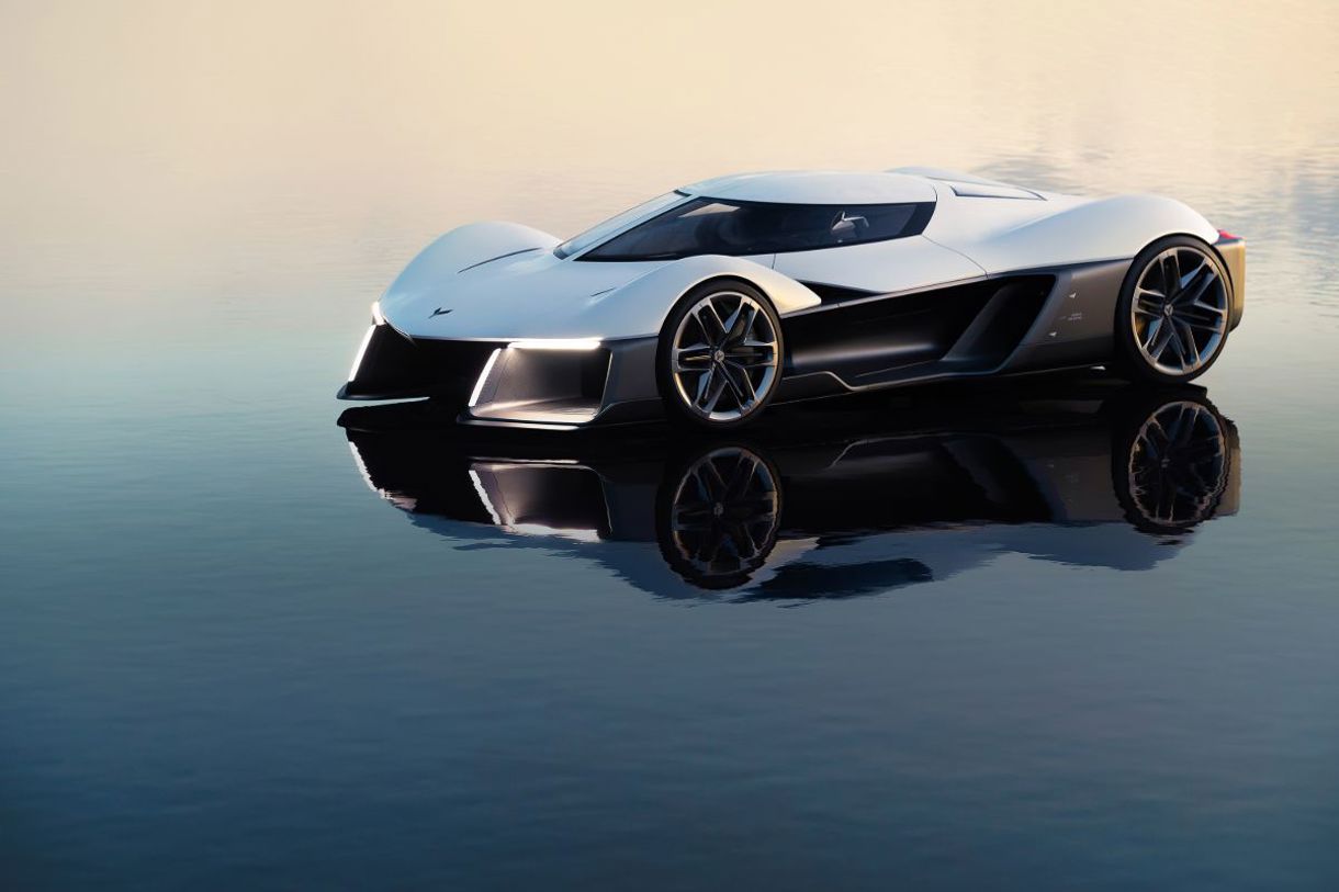 Chevrolet Corvette advanced design concept (UK).