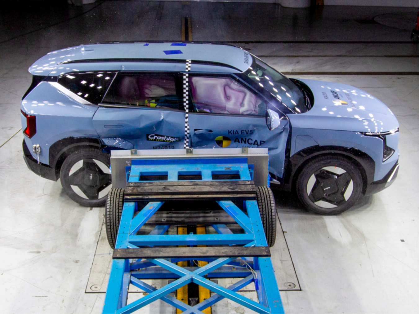 Kia EV5 ANCAP test 2024.