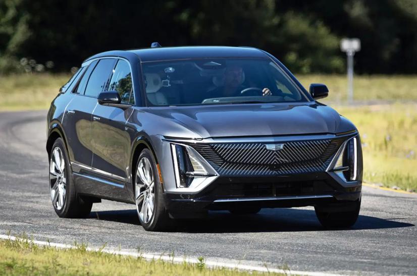 The Cadillac Lyriq is impressively silent, even over rough surfaces.