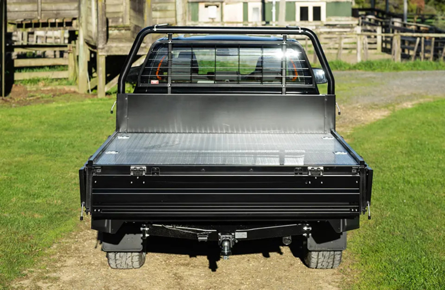 Toyota Hilux SR double cab chassis.