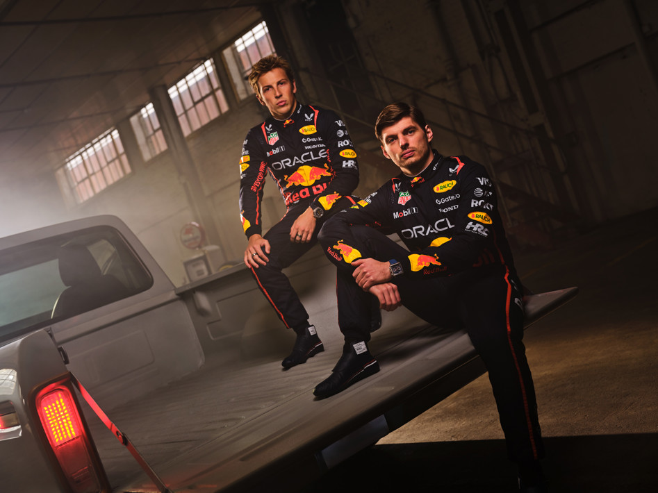 Liam Lawson and Max Verstappen Red Bull Racing 2025